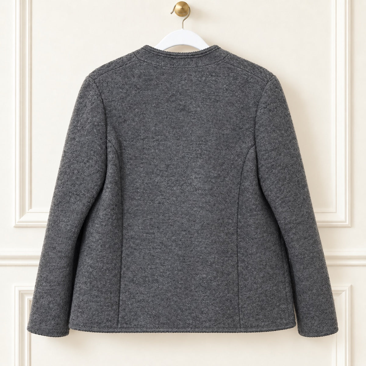 Giesswein Gray Pure New Wool Jacket | Size 40