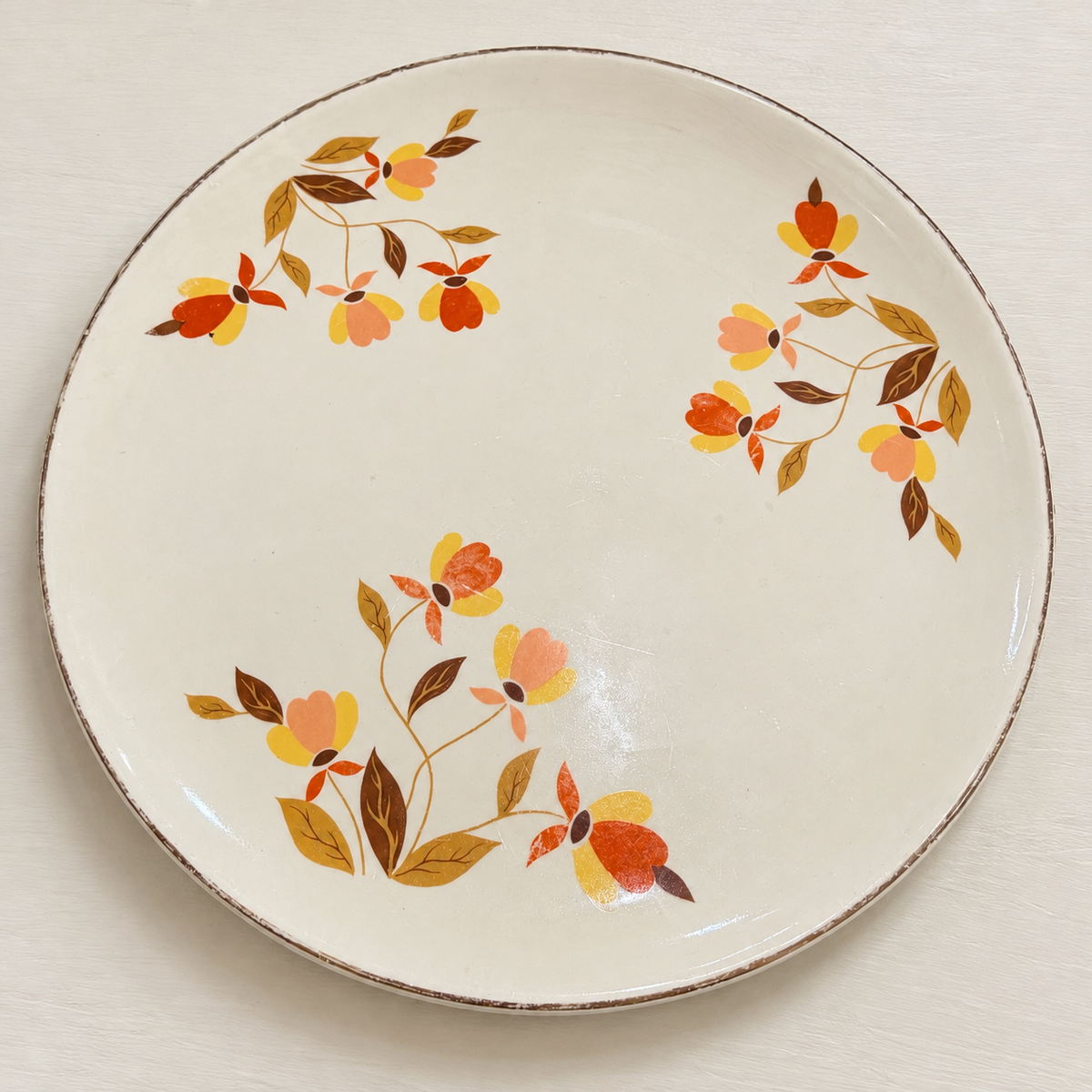 Hall Autumn Leaf 9-Inch Plates - Set of Two