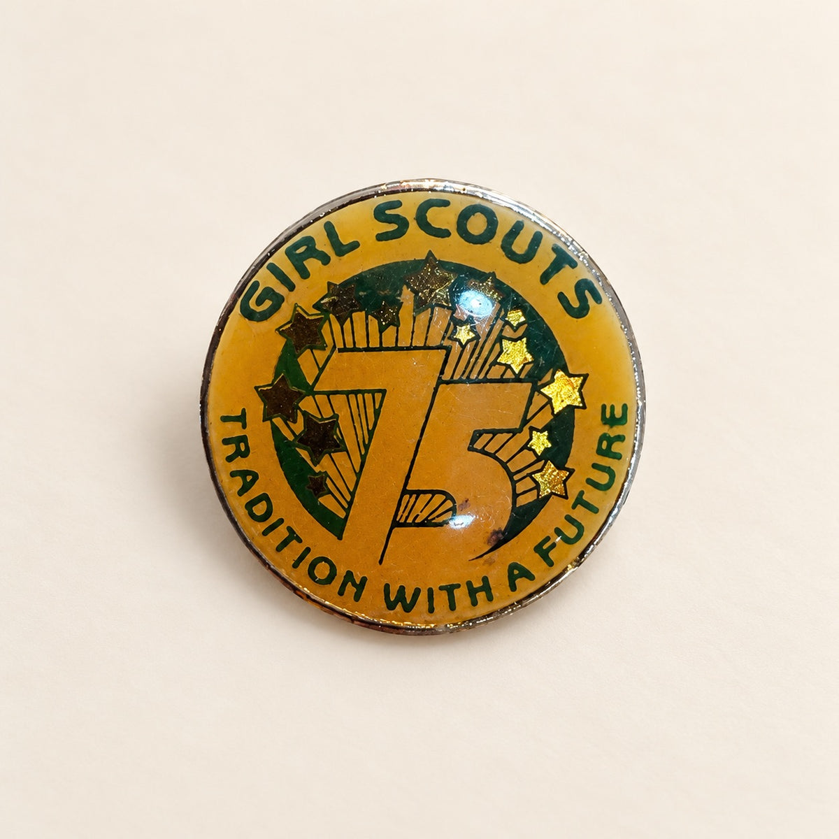Girl Scouts 75th Anniversary Tradition With a Future Pin