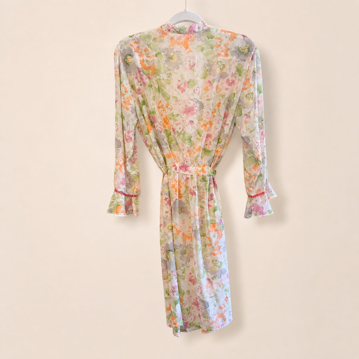 Oscar de la Renta - Pink Label Vintage Floral Robe