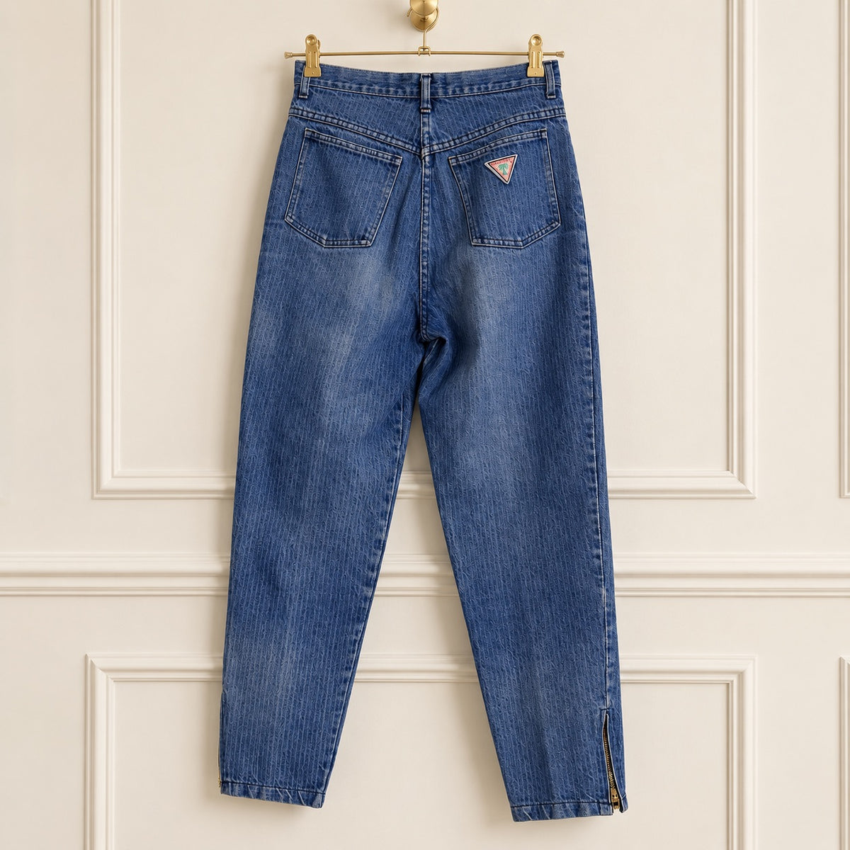 Vintage Palmetto’s High-Rise Ankle-Zip Jeans | Size 11