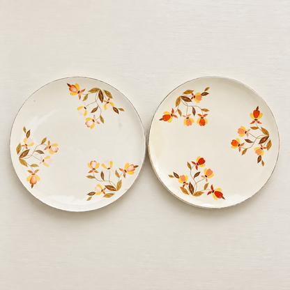 Hall Autumn Leaf 9-Inch Plates - Set of Two