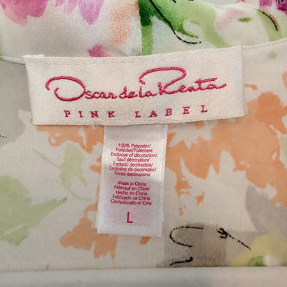 Oscar de la Renta - Pink Label Vintage Floral Robe