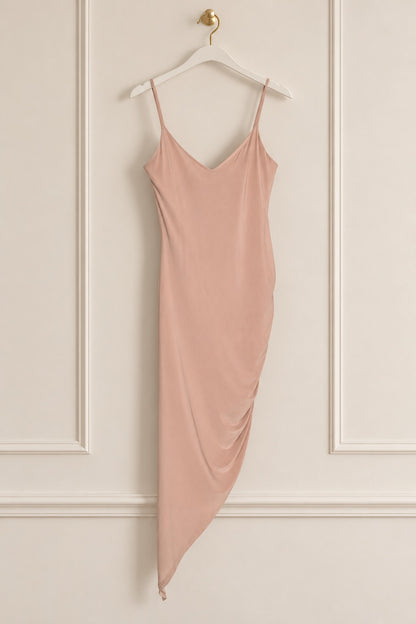Saints Blush Pink Bodycon Cinched Dress