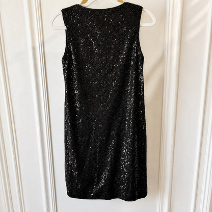Nicole Miller Geometric Sequin Mini Dress