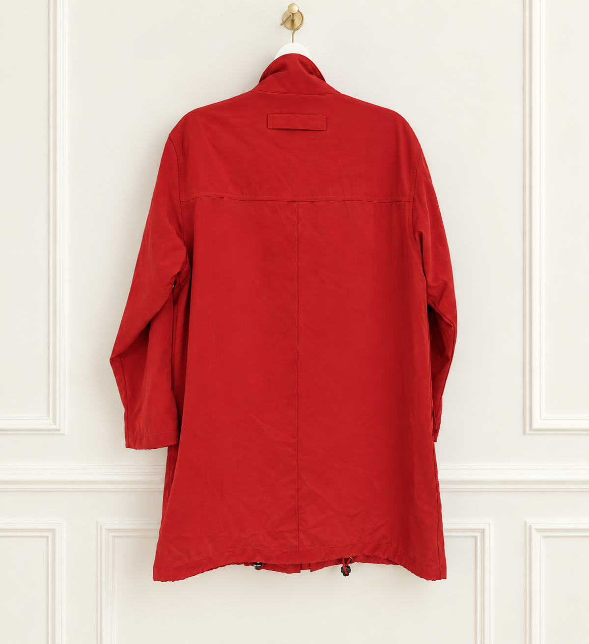 Vintage Bernardo Red Utility Rain Jacket Coat | Size Small