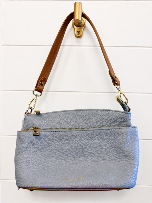 Davina Firenze  Light Blue Leather Handbag