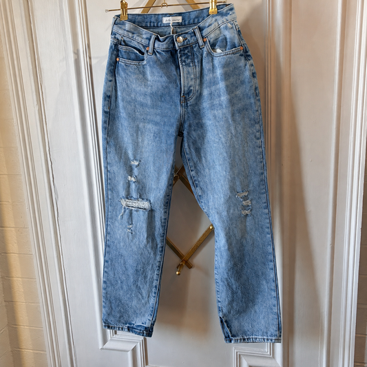 Betro Simone Distressed Straight Leg Jeans