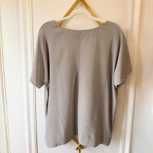 Cos Mauve Silk Shirt
