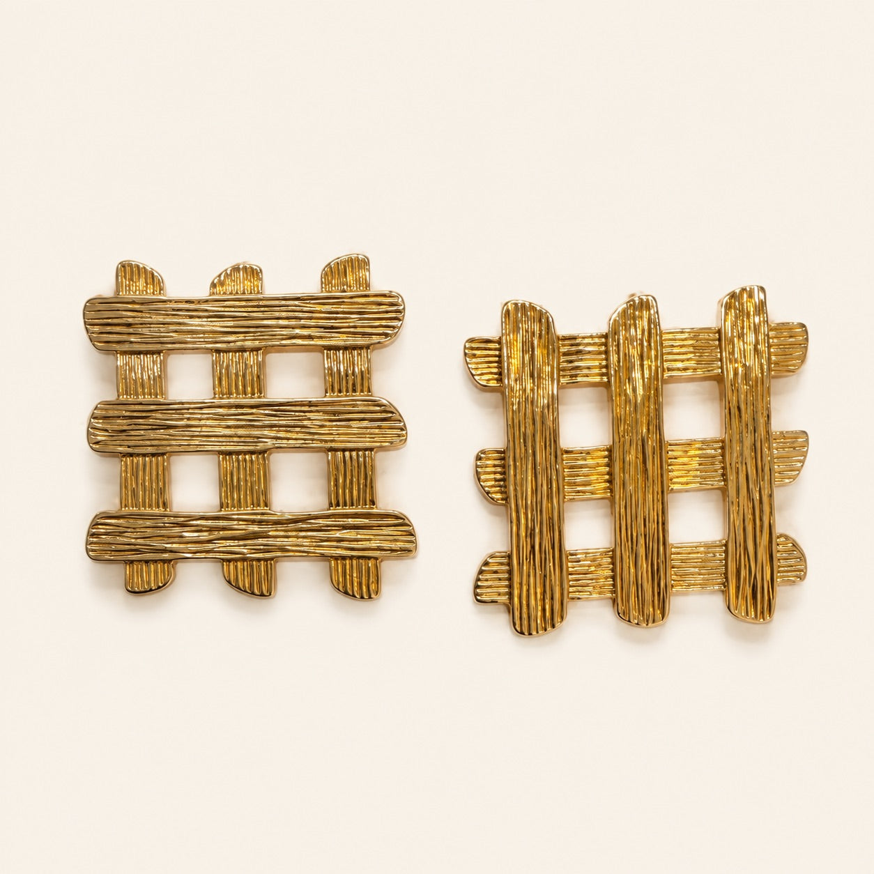 Vintage Avon Hashtag Earrings