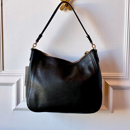 Kate Spade Jackson Street Quincy Purse - Black Pebbled Leather