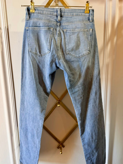 FRAME Le Garçon Distressed Jeans – Size 25