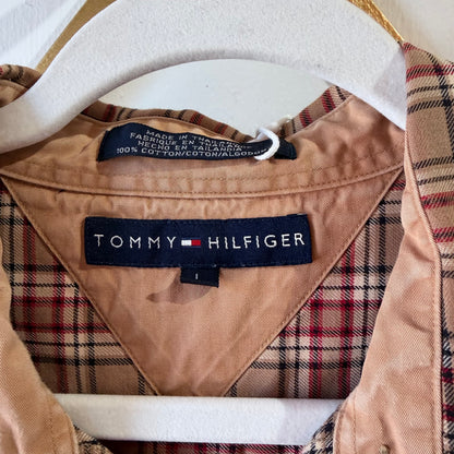 Vintage Tommy Hilfiger Plaid Button Up