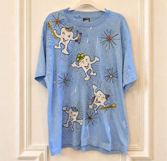 Vintage Tooth Puffy Paint T-Shirt
