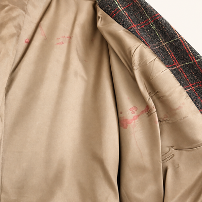 Vintage Saks Fifth Avenue Folio Collection Plaid Blazer | Size 24