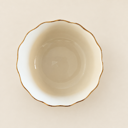 Lenox Ivory Embossed Rose Bowls – Mixed-Size Set of 3