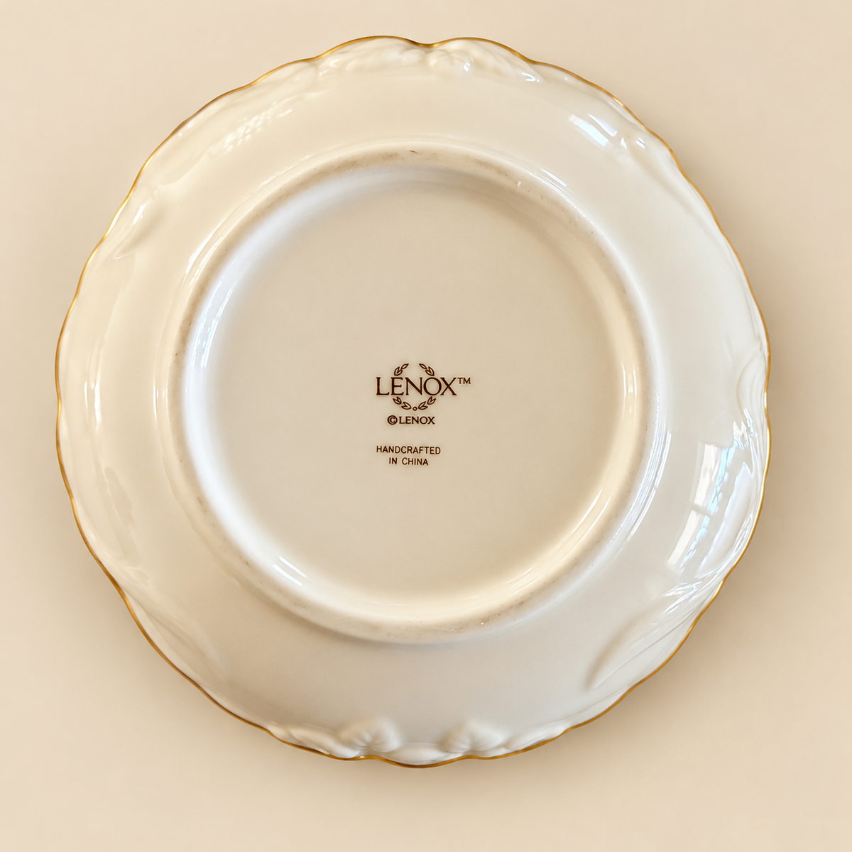 Lenox Ivory Embossed Rose Bowls – Mixed-Size Set of 3