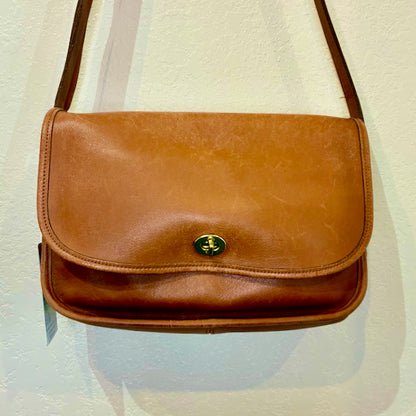 Vintage Coach Legacy City Bag 9790 British Tan Leather