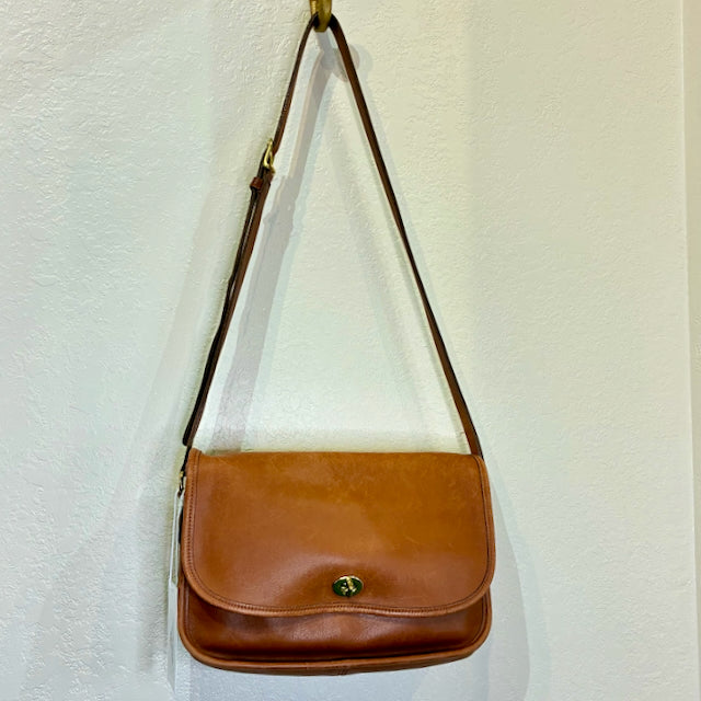 Vintage Coach Legacy City Bag 9790 British Tan Leather