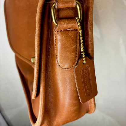 Vintage Coach Legacy City Bag 9790 British Tan Leather