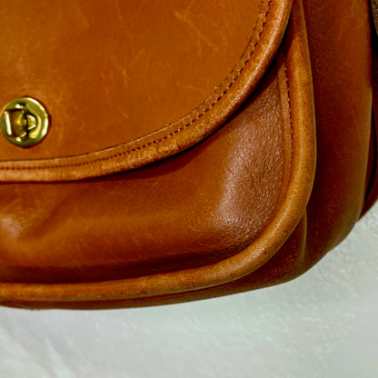 Vintage Coach Legacy City Bag 9790 British Tan Leather