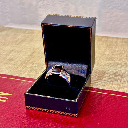 EFFY® Men's Ring Rhodolite Garnet (3-7/8 ct. t.w.) Sterling Silver & 18K Gold Plate