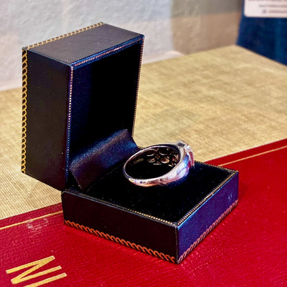 EFFY® Men's Ring Rhodolite Garnet (3-7/8 ct. t.w.) Sterling Silver & 18K Gold Plate