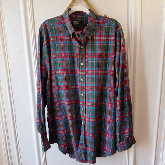 Polo by Ralph Lauren Mulitcolor Plaid Button Down