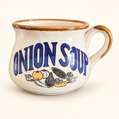 Vintage Festival Ceramic Soup Crocks | Set of 6