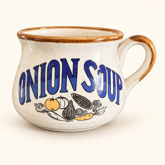 Vintage Festival Ceramic Soup Crocks | Set of 6