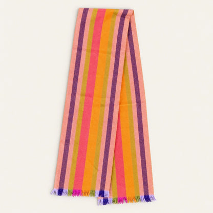 Vintage J.G. Hunter Merino Wool Plaid Scarf