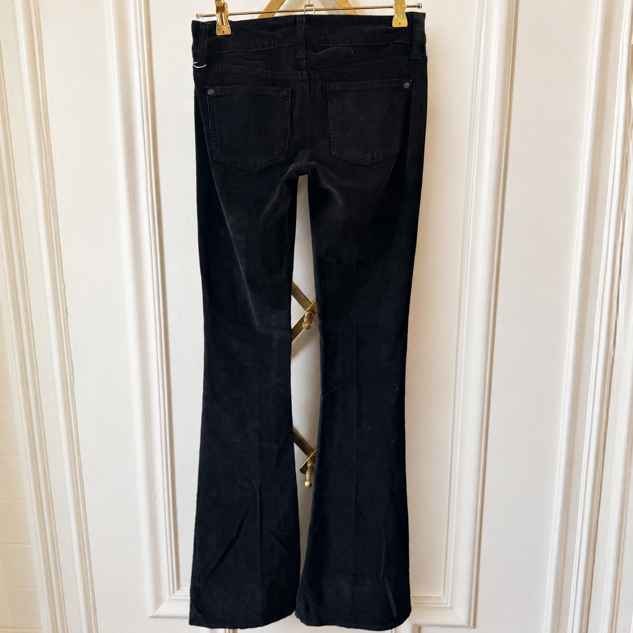 Vince Black Corduroy Flare Pants Women’s Size 25