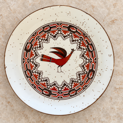 Vintage Southwestern Speckled Plates – Set of 3