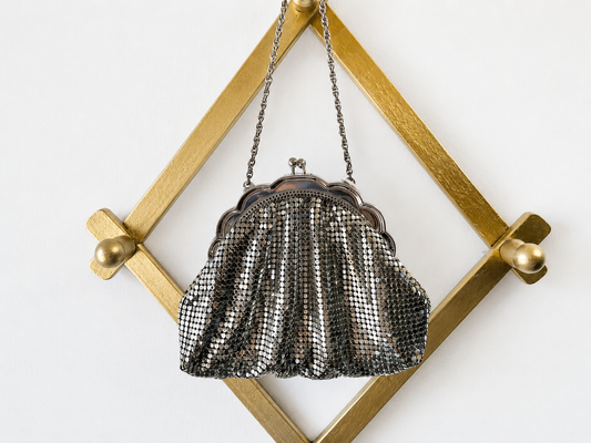 Vintage Whiting & Davis Metal Mesh Evening Bag